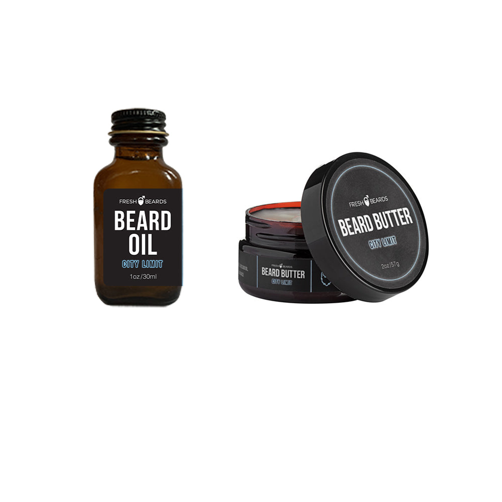 2oz Beard Butter & Oil Set